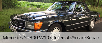 Mercedes SL 300 W107  - Cartek Porsche Werkstatt Hannover